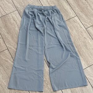 Cider Blue Wide Leg Pants